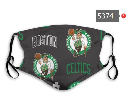 2020 NBA Boston Celtics #7 Dust mask with filter->nba dust mask->Sports Accessory